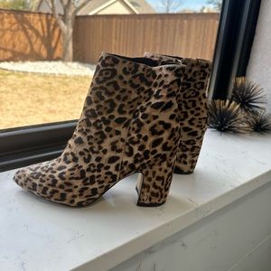 Sam Edelman Cheetah print booties